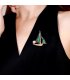 XSB106 - Cute Boat Saree Brooch